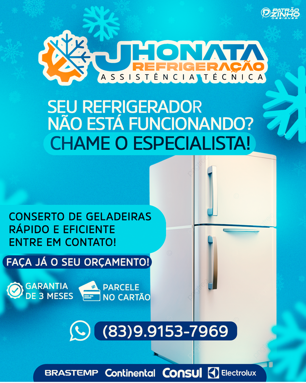 Técnico Refrigerador - Landing Page Captura